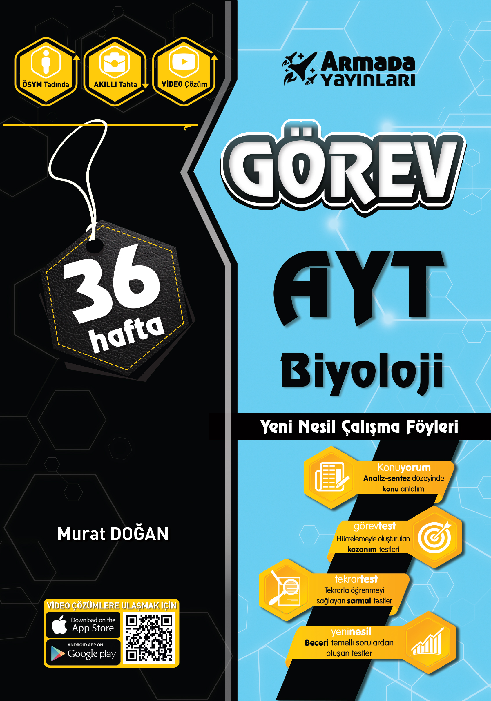 Görev AYT Biyoloji Yeni Nesil Çalışma Föyleri kapak görseli